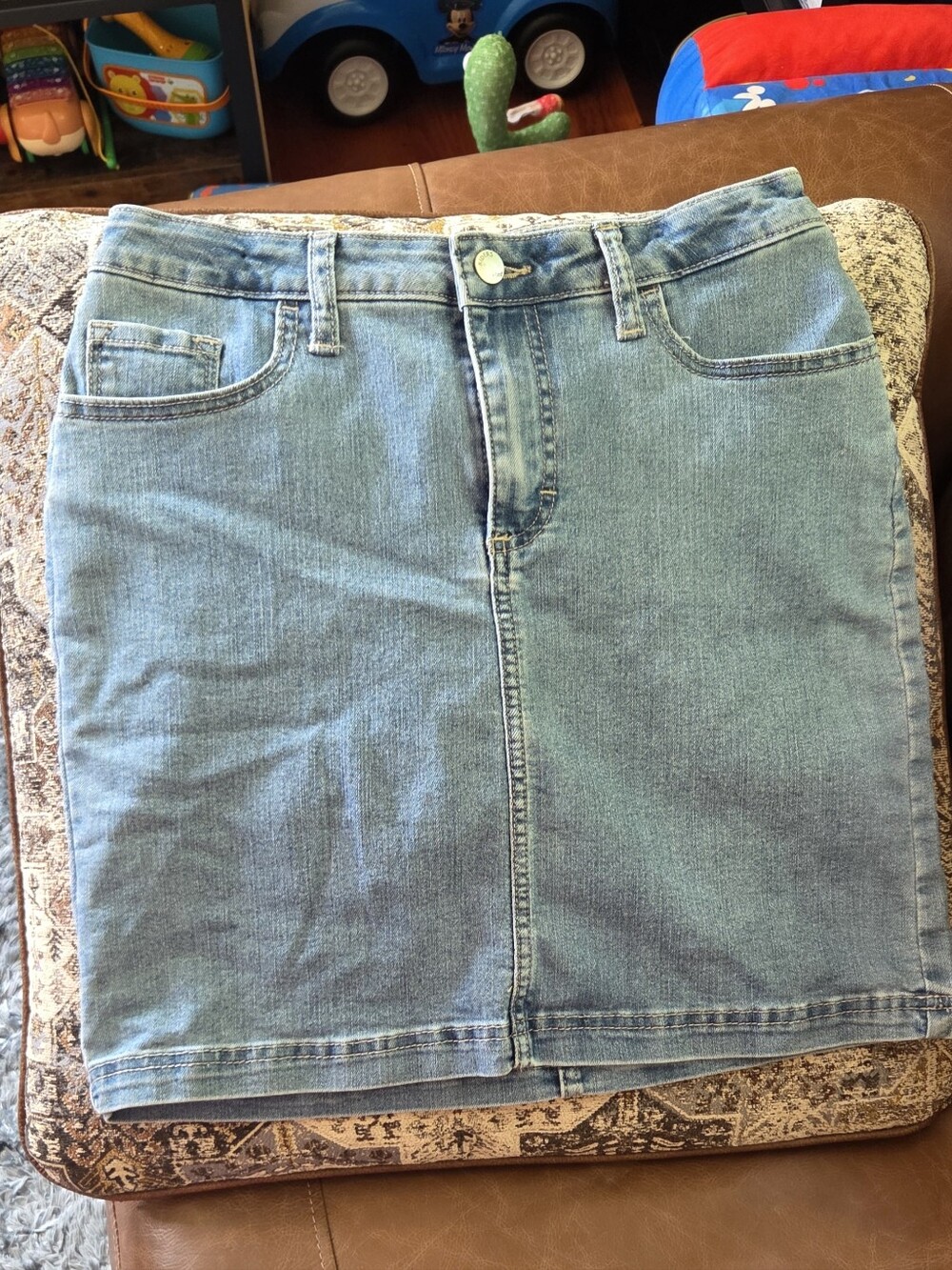 Riders by Lee Denim Midrise Skort Size 6